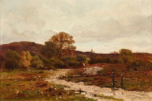 Moorland Landscape (öljy kankaalle)