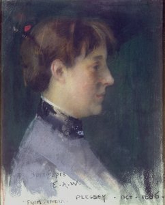 Beatrice Crawhallin muotokuva, 1886