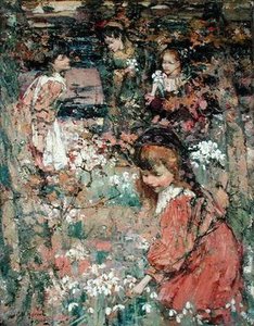 Kevään herääminen tekijältä Edward Atkinson Hornel
