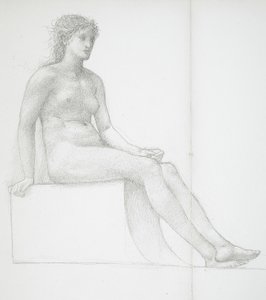 Naisten alastomien jalkojen kuvia tekijältä Edward Burne-Jones