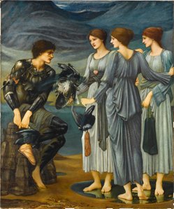 Perseus ja merineidot tekijältä Edward Burne-Jones