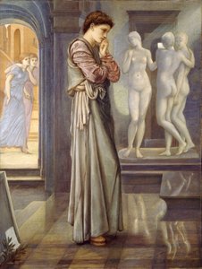 Pygmalion ja kuva - Sydämen toiveet tekijältä Edward Burne Jones