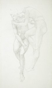 Istuva nainen tekijältä Edward Burne-Jones