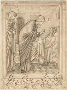 Sairaiden vierailu tekijältä Edward Burne-Jones