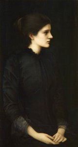Amy Gaskellin muotokuva, 1893.