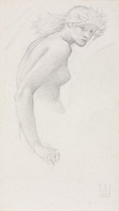 Naishahmon tutkimus tekijältä Edward Burne Jones