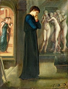 The Heart Desires, Pygmalion and the Image -sarjasta, 1868 tekijältä Edward Burne Jones