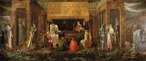 Arthurin viimeinen uni Avalonissa tekijältä Edward Burne Jones