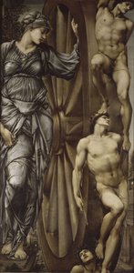 Onnenpyörä, 1883 tekijältä Edward Burne Jones
