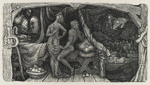 Kamariidylli, 1831. tekijältä Edward Calvert