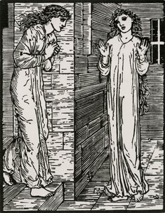 Tulee ensimmäiselle sisarelle tekijältä Edward Coley (after) Burne Jones