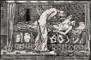 Psyke vakoilu tekijältä Edward Coley (after) Burne Jones