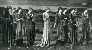 Psychen häät tekijältä Edward Coley (after) Burne Jones
