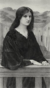 Ilta Hiljainen tekijältä Edward Coley (after) Burne Jones