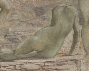 Medusan kuolema (fragmentti), n. 1876-85 (öljy kankaalle)