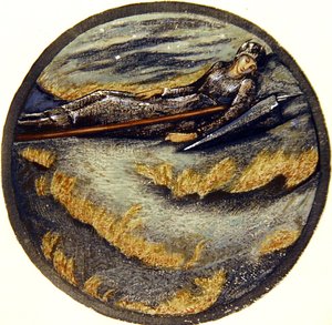 Kukkakirja: XIX. Flame Heath tekijältä Edward Coley Burne Jones