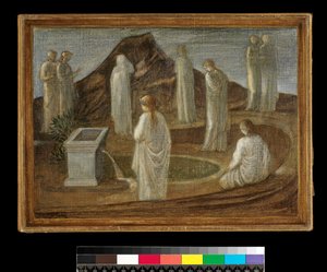 Unelma yhdeksästä muusasta tekijältä Edward Burne Jones