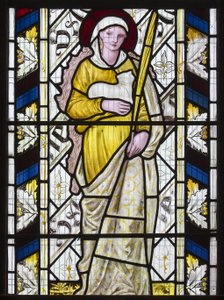 Cambridge, All Saints, Morris Marshall & Faulkner & Co, Edward Burne-Jones, St Agnes, 1866 tekijältä Edward Burne Jones