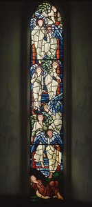 Huonekalut ja erilaiset esineet 1100- ja 1300-luvuilta tekijältä Edward Burne Jones
