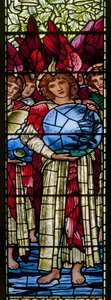 Oxford Harris Manchester College, Morris & Co., Edward Burne-Jones, The Days Of Creation tekijältä Edward Coley Burne Jones