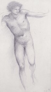 Perseus - Rock of Doom (liitu paperille) tekijältä Edward Burne Jones