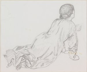 Makaava figuuri tekijältä Edward Burne Jones