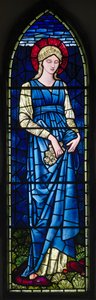 Rottingdean, St Margaret, Morris & Co., Edward Burne-Jones, St Margaret, 1894 tekijältä Edward Burne Jones