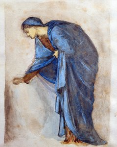 Huonekalut ja erilaiset esineet 1100- ja 1300-luvuilta tekijältä Edward Burne Jones