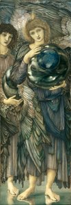 Huonekalut ja erilaiset esineet 1100- ja 1300-luvuilta tekijältä Edward Burne Jones