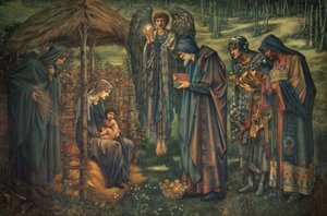 Betlehemin tähti, 1888-91 tekijältä Edward Burne Jones