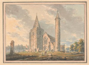 Catedral de Brechin e torre redonda, Forfarshire, Scotlandfinnish tekijältä Edward Dayes