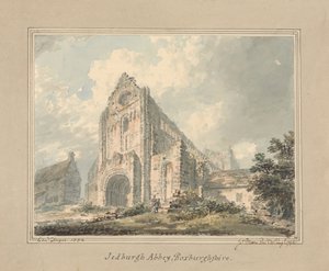 Jedburgh Abbey, Roxburghshire tekijältä Edward Dayes