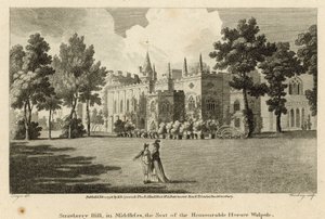 Strawberry Hill, Twickenham, Lontoo, Honorable Horace Walpolen kotipaikka tekijältä Edward Dayes
