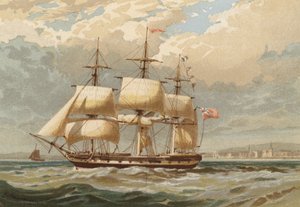 Ulospäin, Thamesissa Gravesendin edustalla tekijältä Edward Duncan