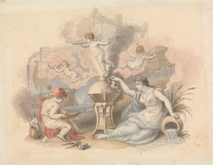 Steamin allegoria tekijältä Edward Francis Burney
