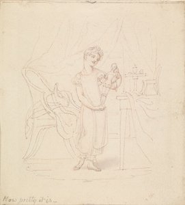 Ilustração para The New Doll: How Pretty it Isfinnish tekijältä Edward Francis Burney