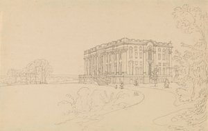 Näkymä Easton Nestonista, Northantsista tekijältä Edward Francis Burney