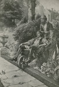 Pietari Suuri lähtee pienelle ajelulle (litografia) tekijältä Edward Frederick Skinner