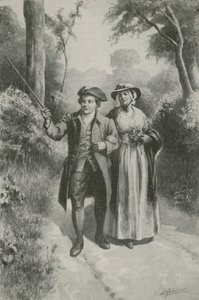 Harvinainen Kate Blake ja hänen William (litografia)