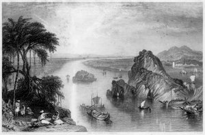 Kivet Colgongissa Gangesissa, Intia, 1838