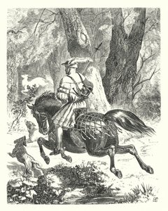 Vanha balladi uudelleen kirjoitettu (kaiverrus) tekijältä Edward Henry (after) Corbould