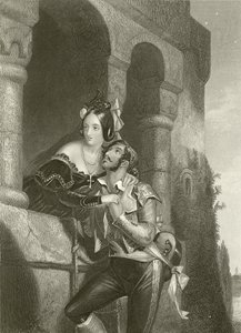 Hyvää yötä (kaiverrus) tekijältä Edward Henry (after) Corbould