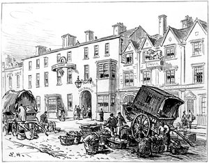 The Red House Hotel, Stratford-upon-Avon, Warwickshire, 1885. tekijältä Edward Hull