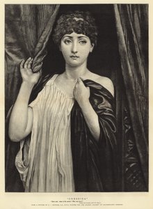 Cressida (kaiverrus) tekijältä Edward John (after) Poynter