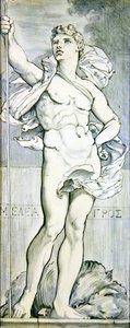 Meleager, n. 1866 (keraaminen) (pari numeroon 368310) tekijältä Edward John Poynter