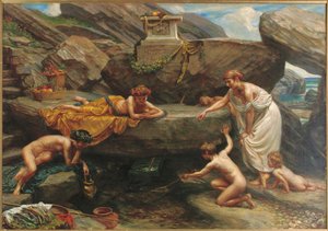 Syvyyden ihmeet: idylli tekijältä Edward John Poynter