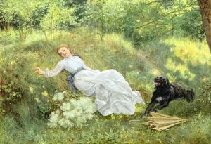 Kesäinen iltapäivä tekijältä Edward Killingworth Johnson