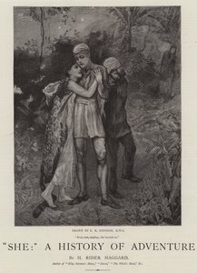 Hän, Seikkailun historia tekijältä Edward Killingworth Johnson