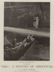 Hän, Seikkailun historia tekijältä Edward Killingworth Johnson