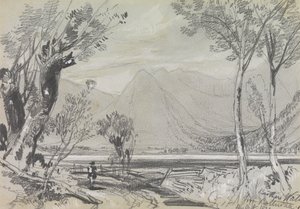 Brothers Water alkaen Patterdale tekijältä Edward Lear